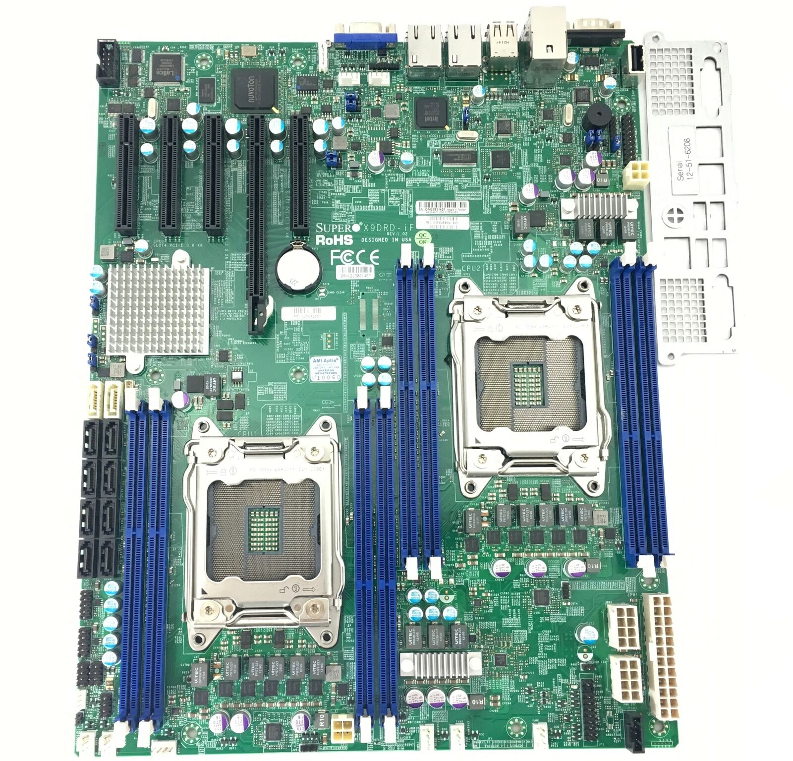X9DRD-IF Supermicro Xeon EATX Dual Socket LGA2011 Mother Board 