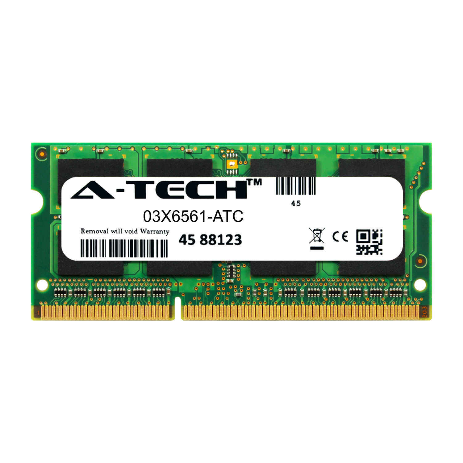 4GB DDR3 PC3-12800 1600 MHz SODIMM (Lenovo 03X6561 Equivalent) Laptop Memory RAM