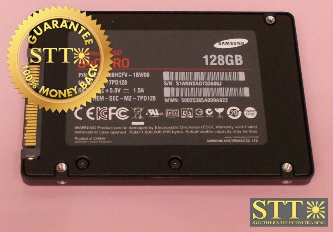 MZ7PD128HCFV-1BW00 SAMSUNG 128GB 840 PRO SER SATA III 6.0Gb/s SSD 2.5\