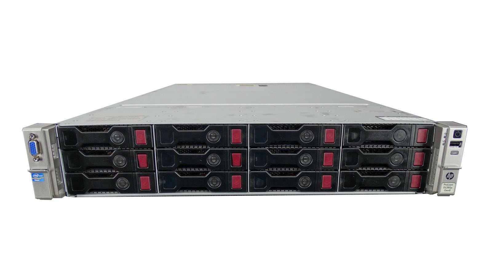 HP ProLiant DL380p Gen8 Server 2×8-Core Xeon 2.9GHz + 96GB RAM + 12×3TB SAS RAID