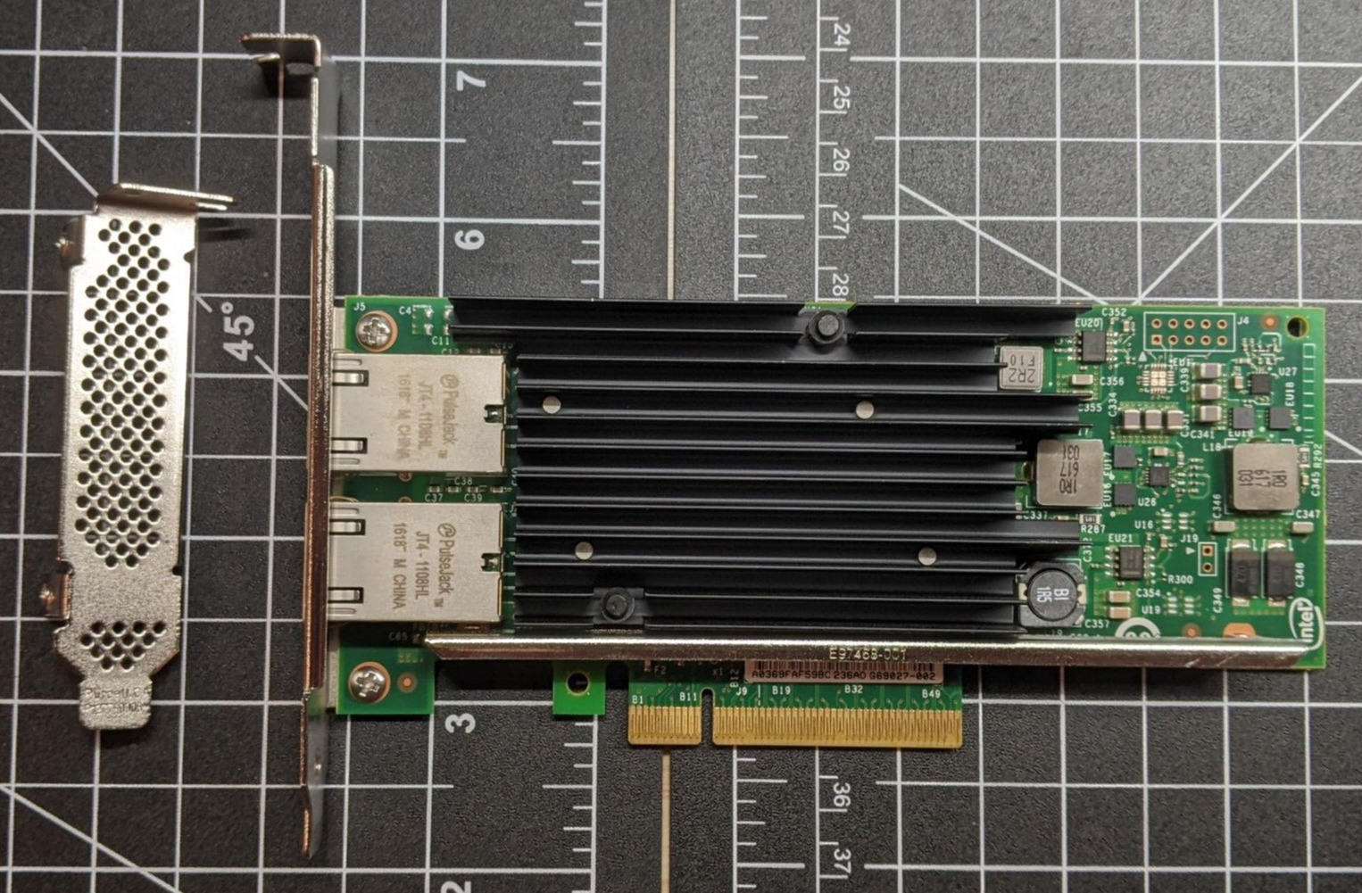 Cisco UCSC-PCIE-ITG X540 10GBase-T 2x RJ-45 Nic card 74-11070-01 Both Brackets
