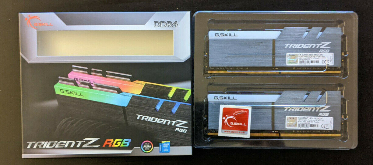 G. Skill TridentZ RGB 16GB DDR4 3200MHz (F4-3200C16D-16GTZR)