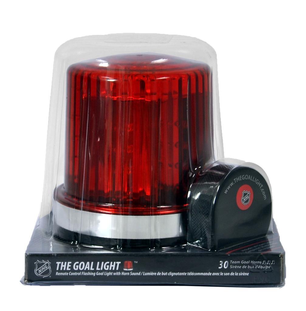 NHL Hockey GOAL LIGHT w ALL 30 Authentic GOAL Horns Sounds & Puck Remote Control
