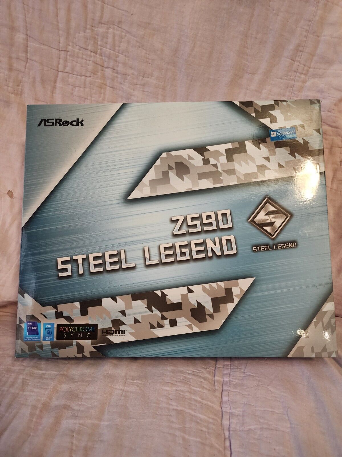 ASRock Z590 Steel Legend Intel Lga1200 ATX Motherboard OB