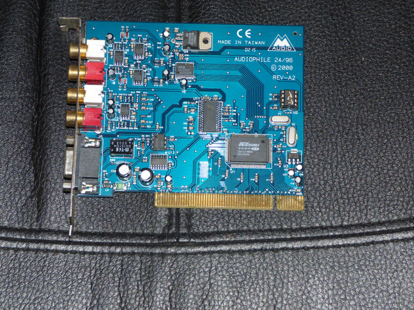 M-Audio Audiophile 24/96 2000 Rev-A2 Internal PCI Sound Audio Card TESTED