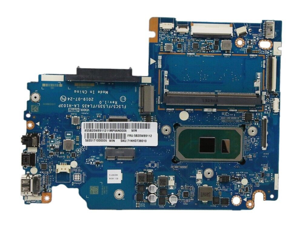 For Lenovo Ideapad S340-15IIL motherboard i5-1035G1 4G LA-H103P 5B20W89112