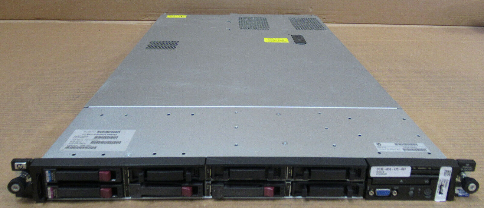 HP ProLiant DL360 G7 Xeon E5620 2.4GHz 12GB Ram 646GB SAS 1U RAID Rack Server