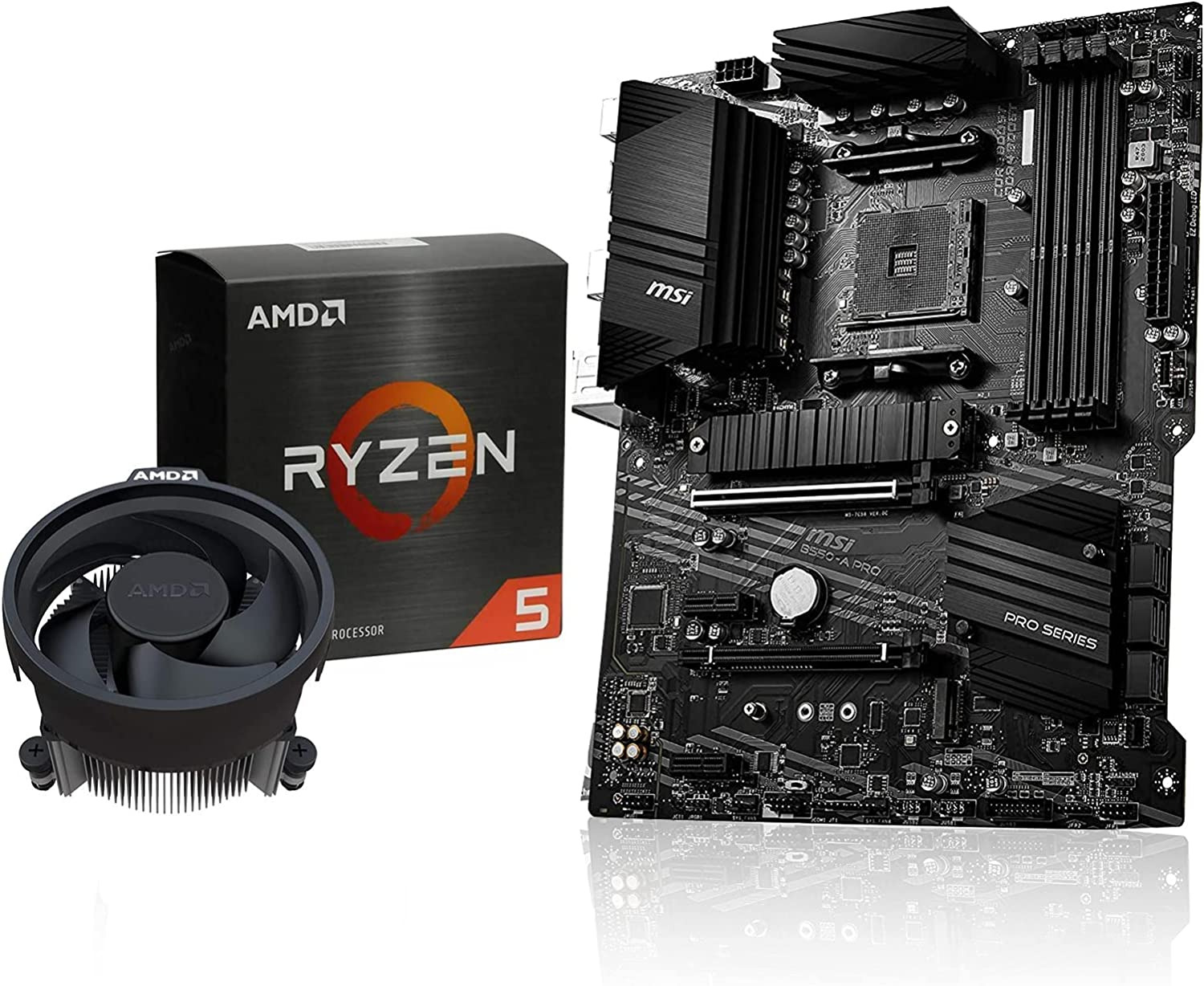 Micro Center AMD Ryzen 5 5600X Desktop Processor 6-Core 12-Thread up to 4.6Ghz U