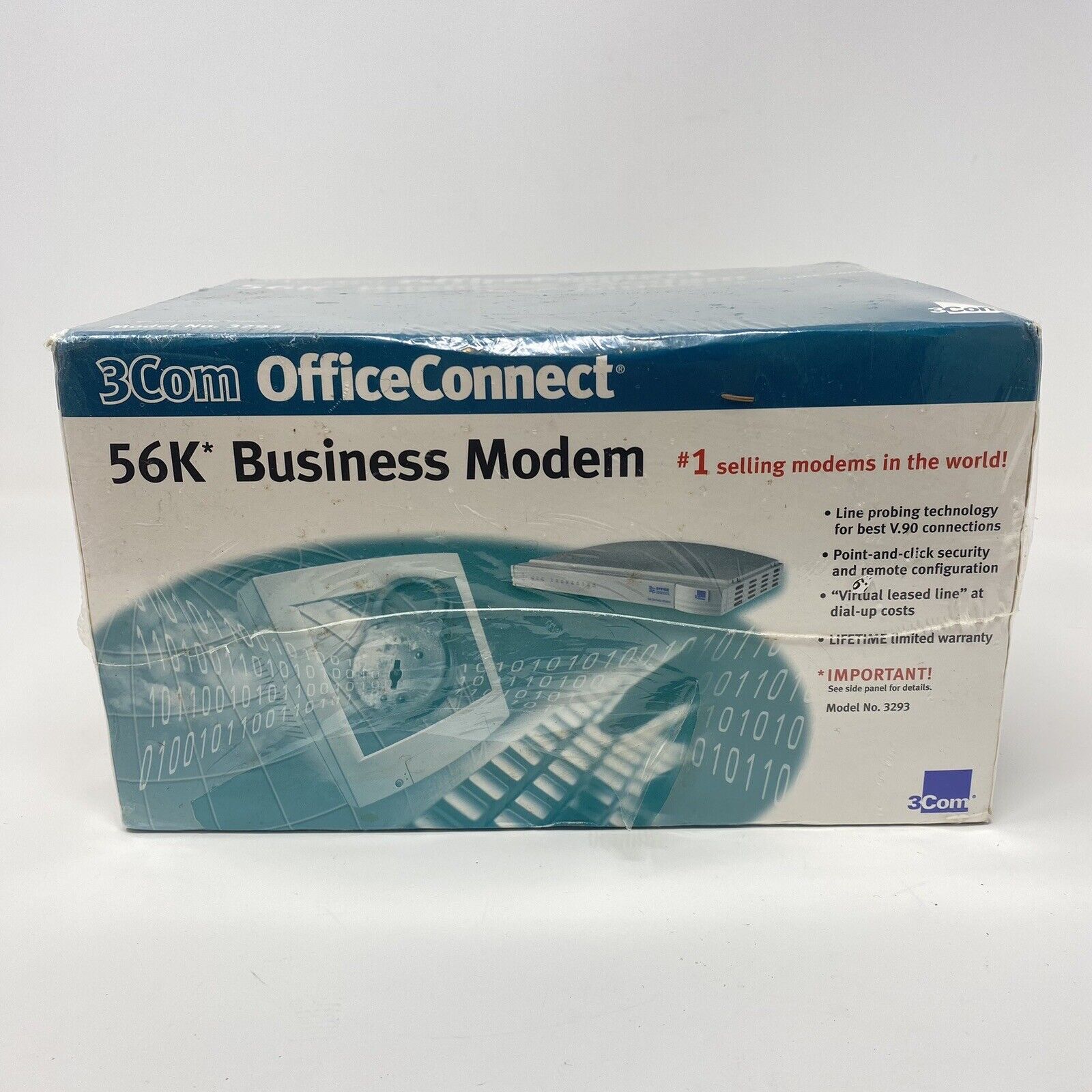 3Com OfficeConnect 56k Business Modem 3293 - READ