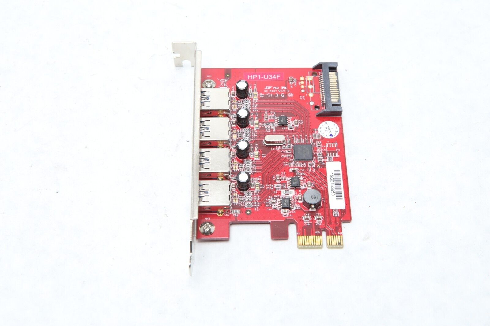 Mediasonic HP1-U34F PCI Express 4 Ports External USB 3.0 PCI Express Card - A52b