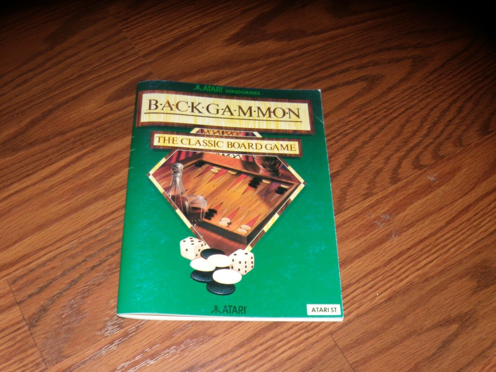 Backgammon Atari ST Manual Only