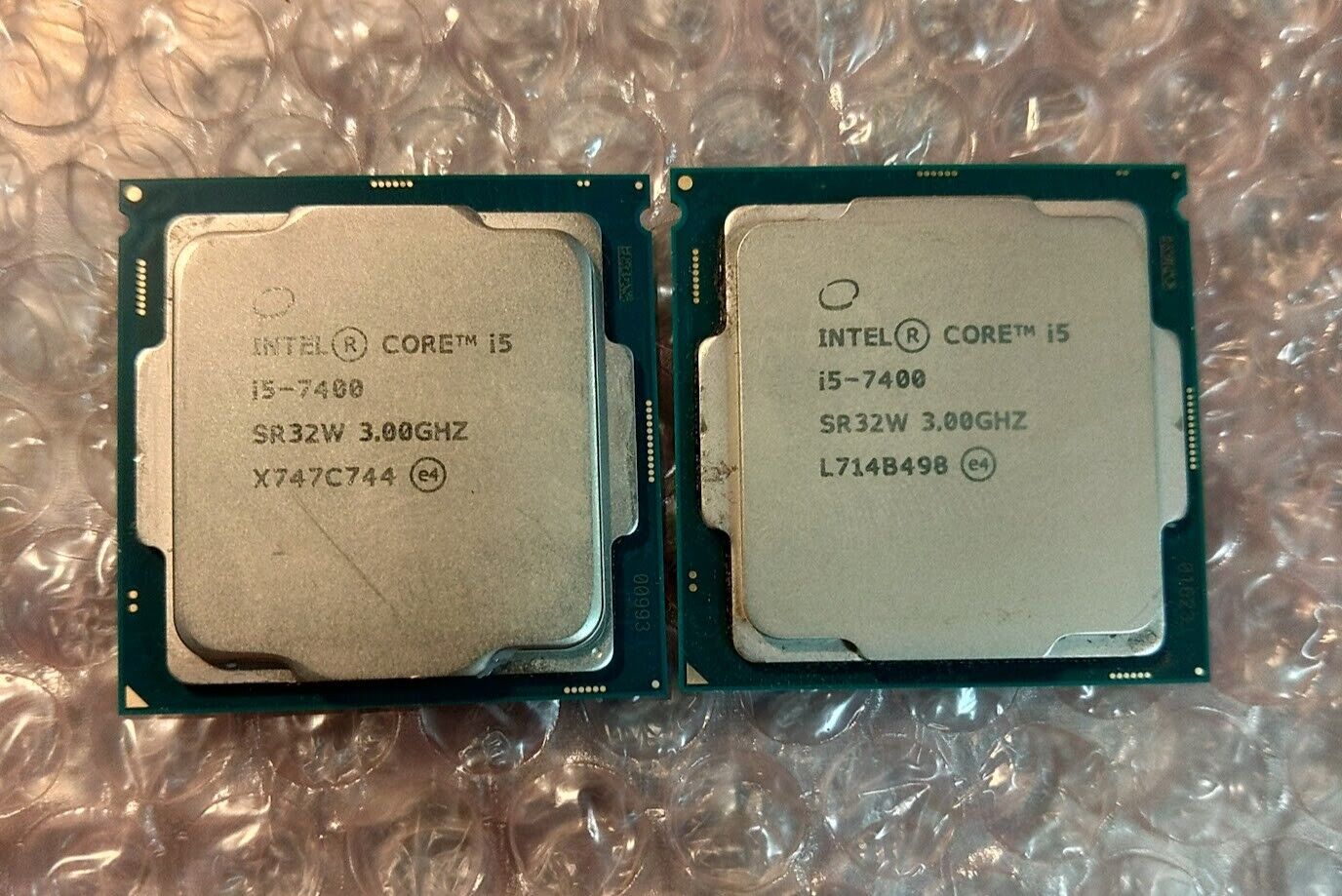 Lot of 2: i5-7400 3.00GHz 4 Core Processors LGA1151