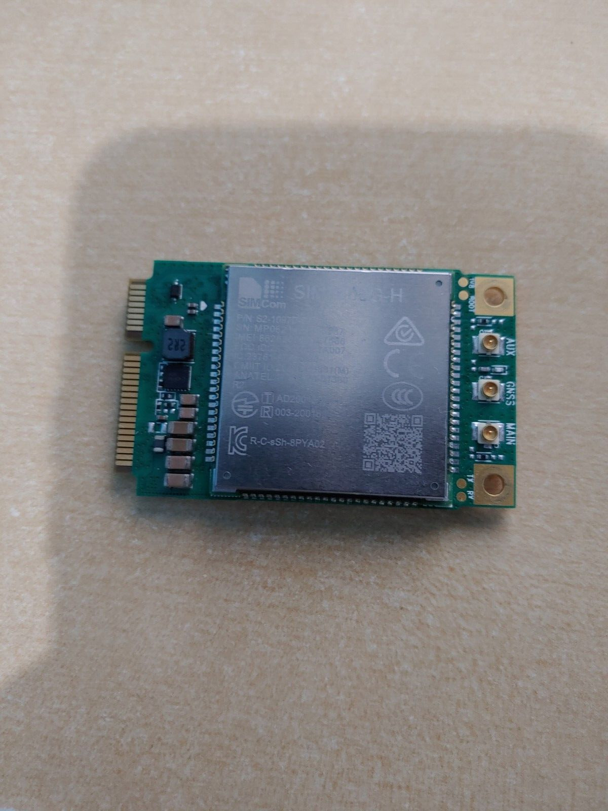 Waveshare SIM7600G-H-PCIE SIMCom Original 4G LTE Cat-4 Module