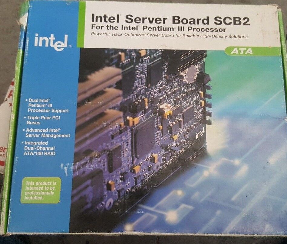 Intel server Board SCB2 vintage for collectors or enthusiasts