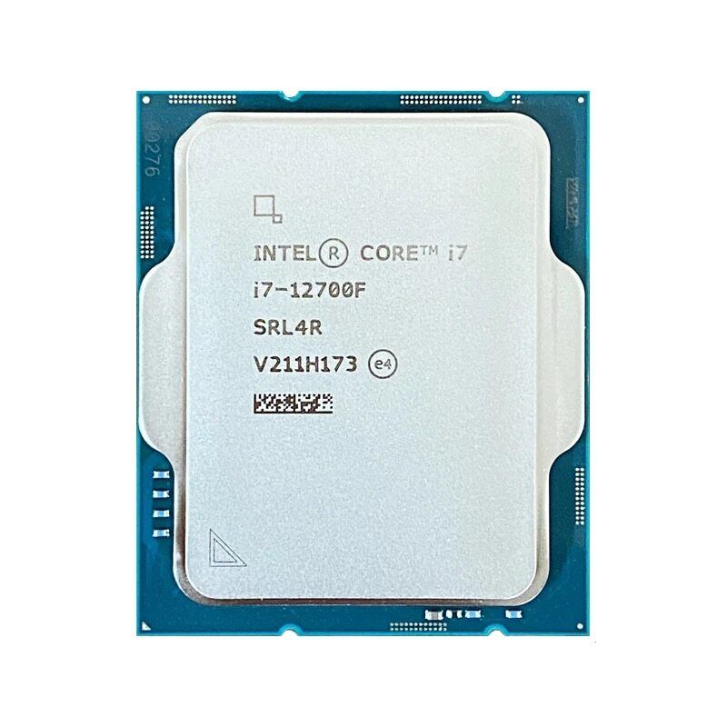 Intel Core i7-12700F CPU Desktop - 12 Cores (8P+4E) 20 Threads Processor