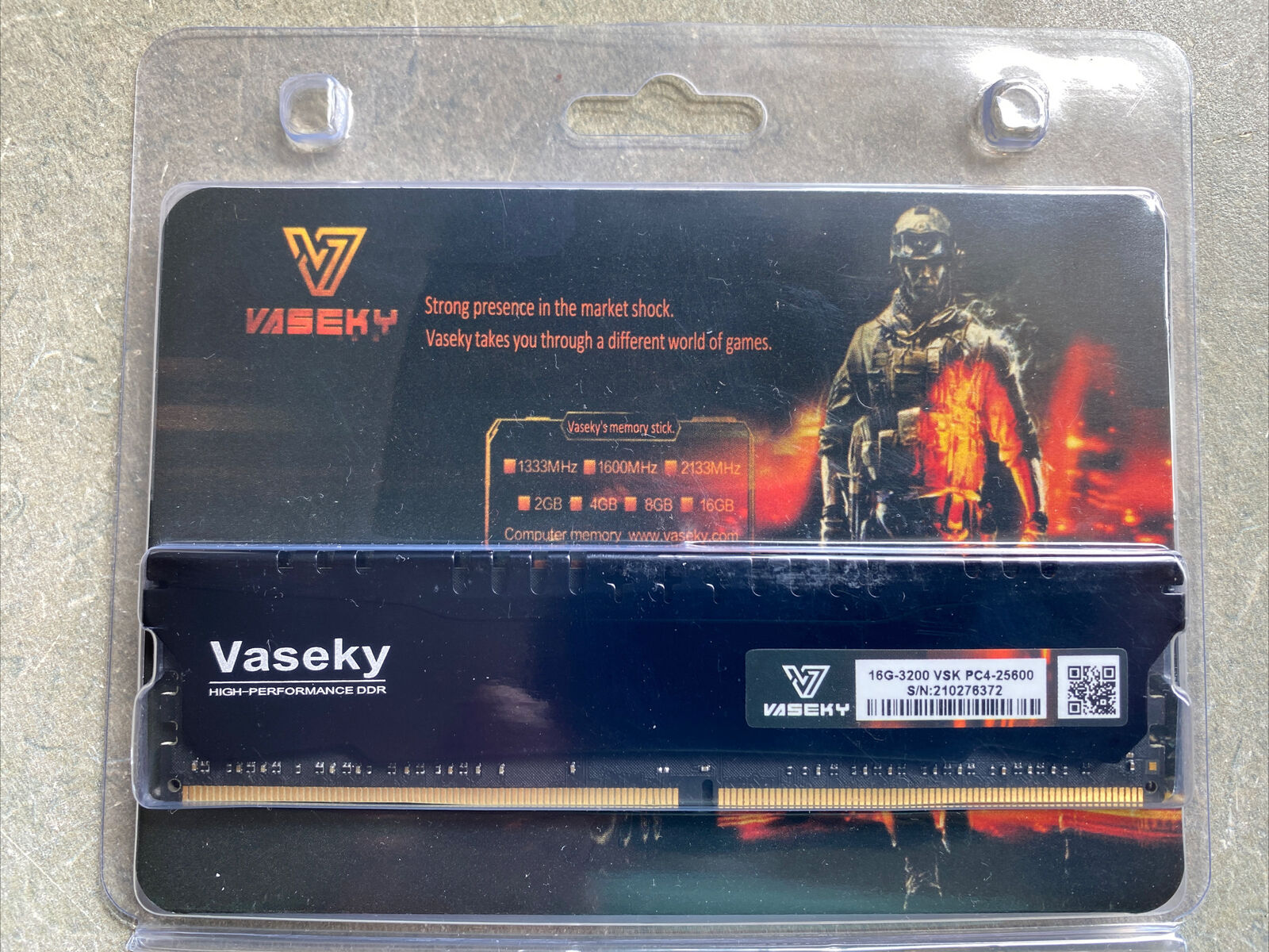 Vaseky Knight 16GB DDR4 3200MHz (pc4 25600) Desktop RAM