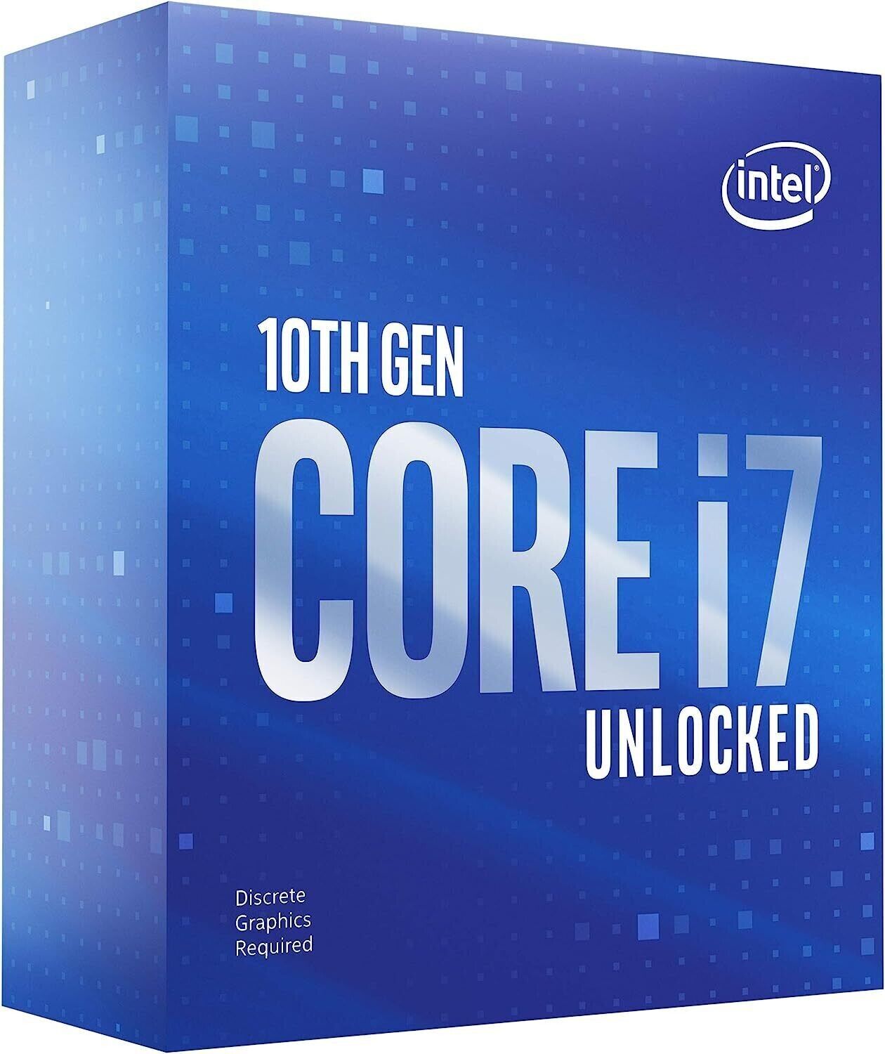 NEW in box - Intel Core i7-10700KF Processor 5.1 GHz, 8 Cores, Socket LGA1200