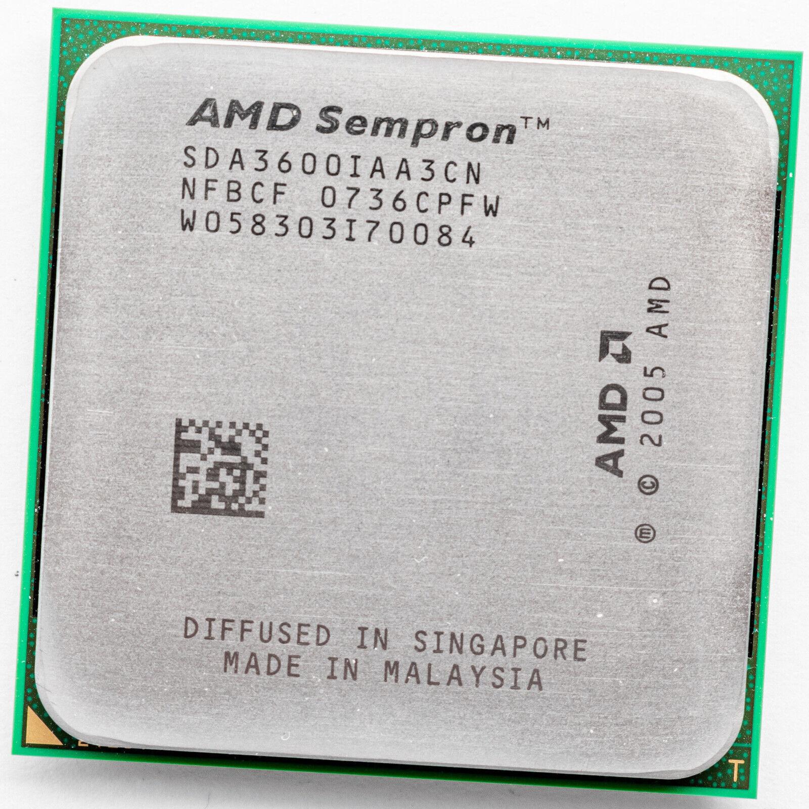 AMD Sempron 3600+ 2GHz Single Core AM2 Retro Processor SDA3600IAA3CN Manila 59W