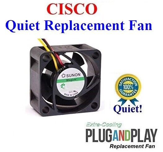 1x QUIET Version Fan for Cisco 800 series 877 878 887 C887 891 892 1801 C1801