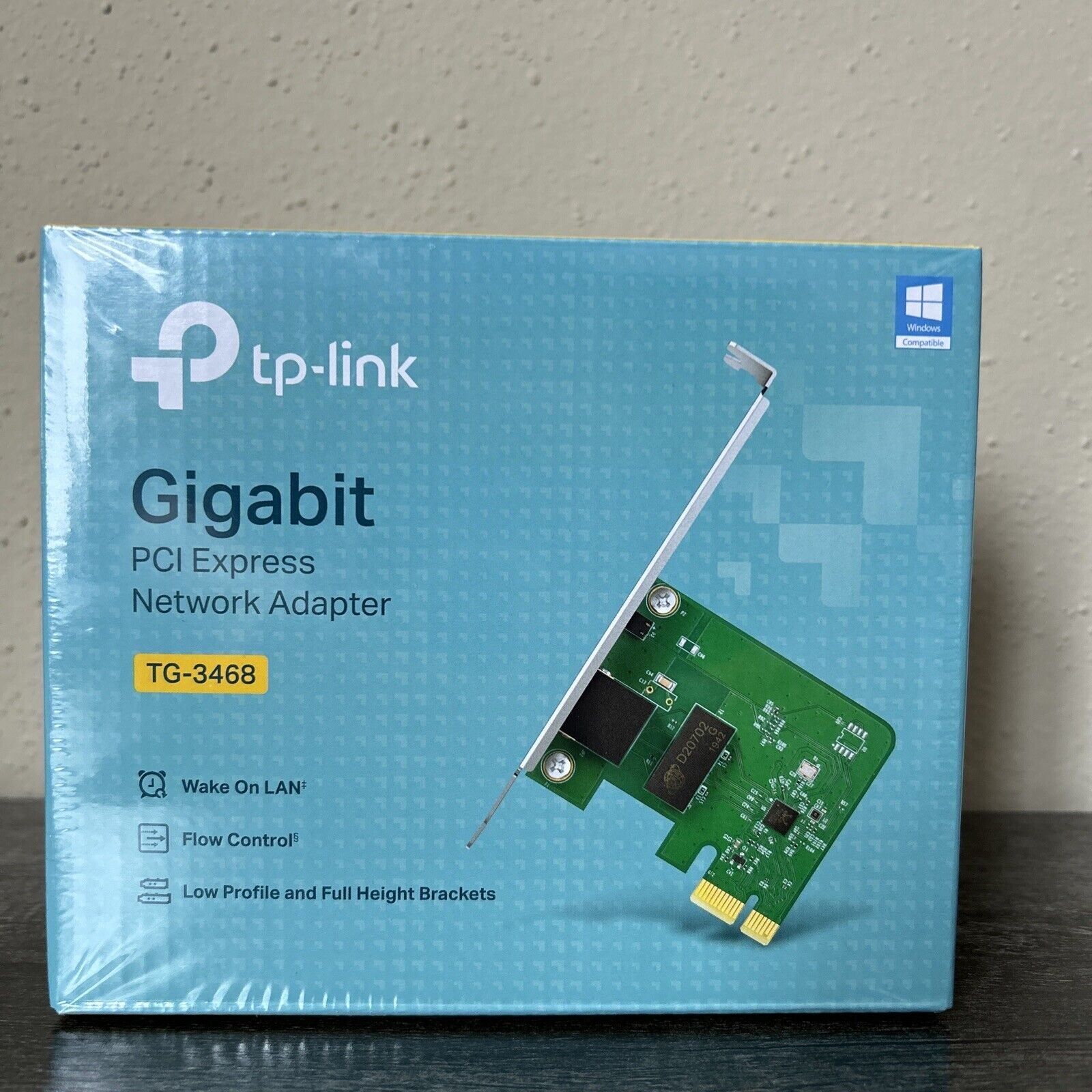 New TP-Link TG-3468 PCI Express Gigabit Network Adapter