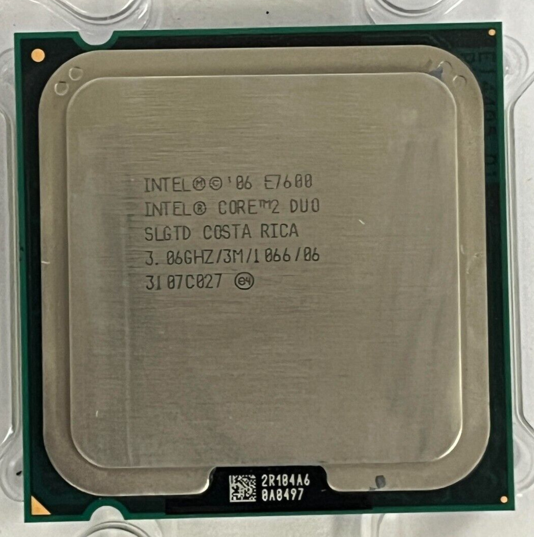 Intel Core E7600 3.06 GHz Dual-Core #SLGTD CPU / Processor