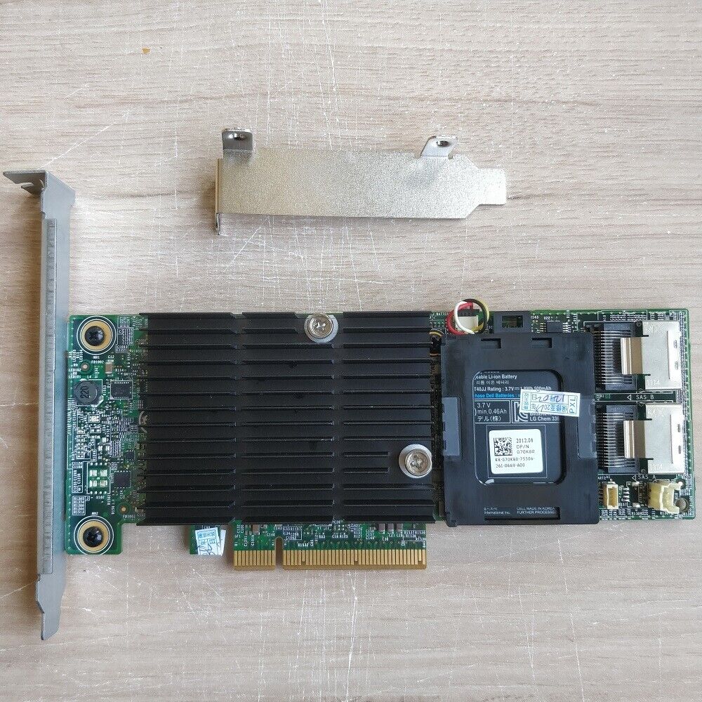PERC H710P PCI RAID 1GB NHGT2 D0JMF JJ8XD DELL POWEREDGE SERVER