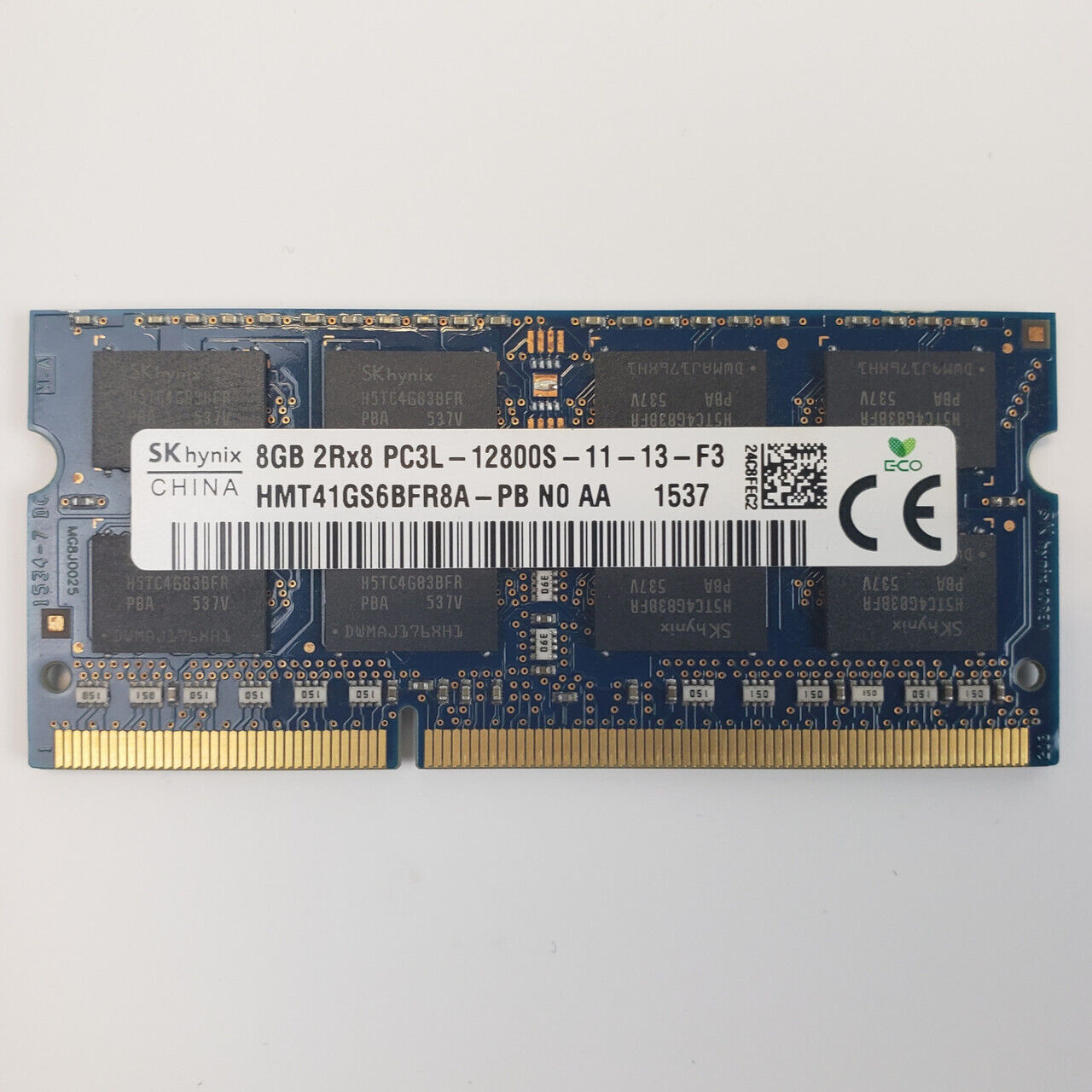 8GB PC3L-12800S 1600MHz SODIMM DDR3 RAM | Grade A