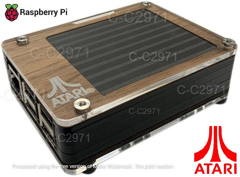 C4Labs ATARI 2600 Themed Case Kit for Raspberry Pi 3 or 3B+ BRAND NEW