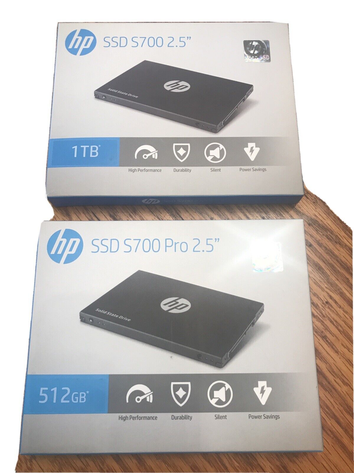 Two HP SSD S700 Pro 2.5