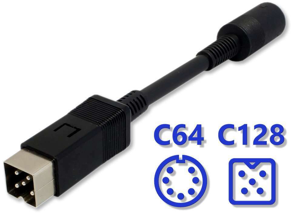 Commodore PSU Adapter C64 - C128 - Plus/4, Power Supply