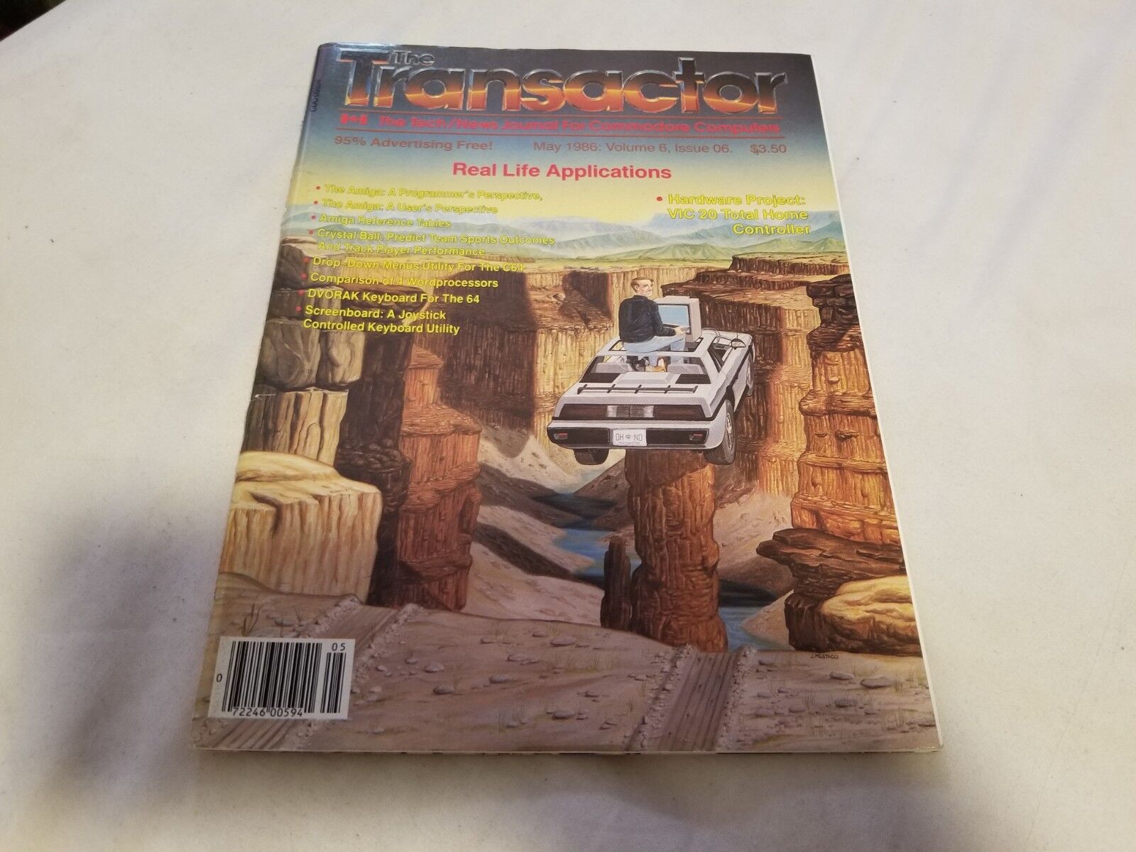 Vintage Amiga Magazine Amiga Transactor Volume 6 Issue 6
