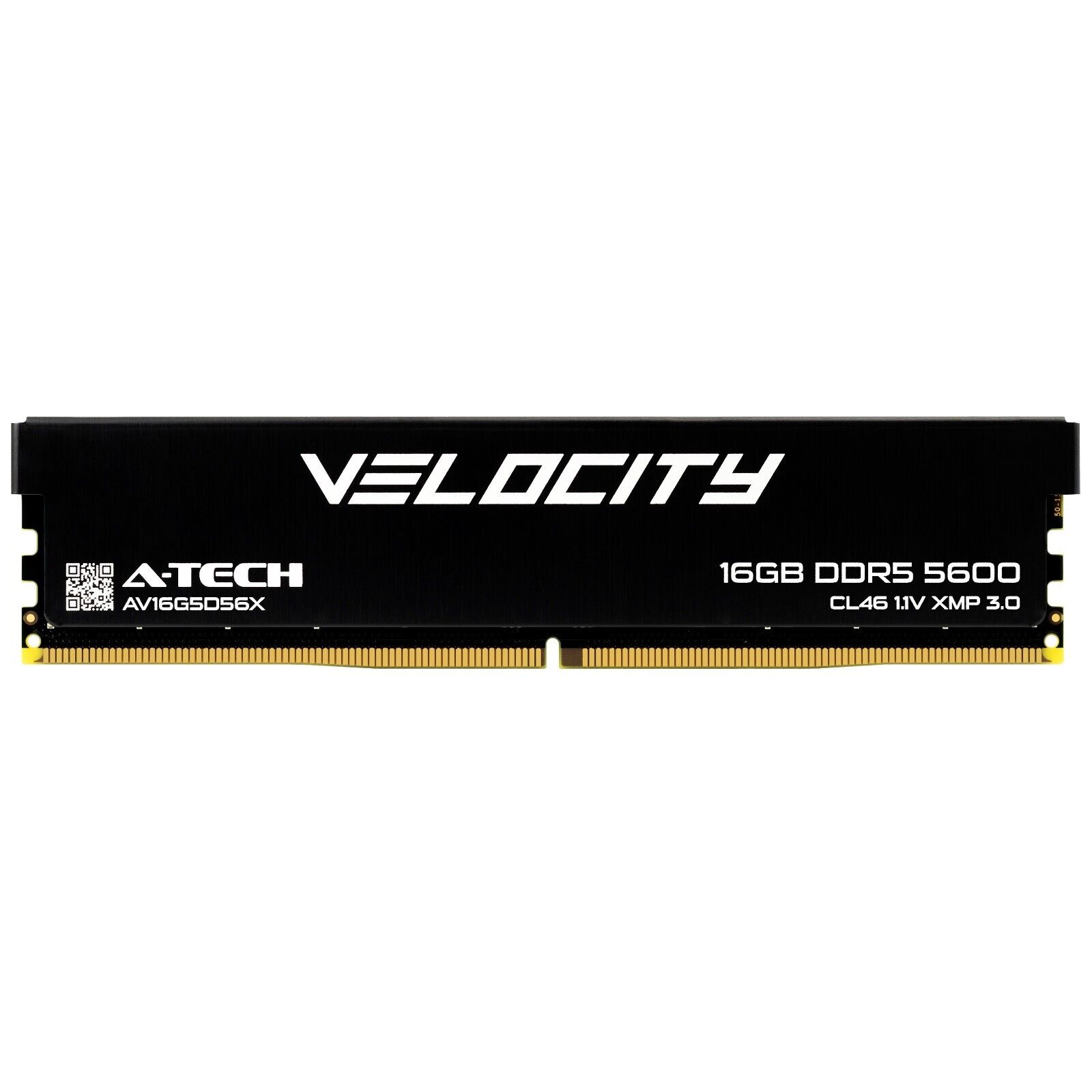 A-Tech Velocity 16GB DDR5 5600 (PC5-44800) CL46 XMP Desktop PC Gaming Memory RAM