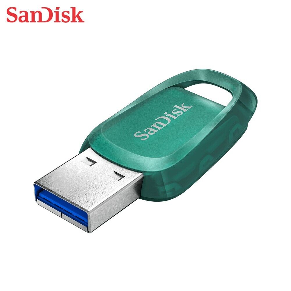 SanDisk 512GB Ultra Eco USB 3.2 Flash Drive Speed up to 100MB/s with Tracking#