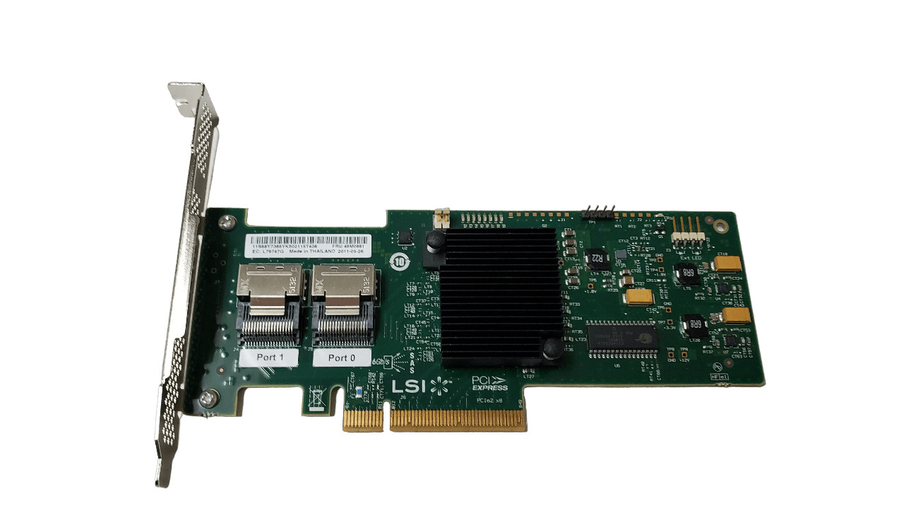 IBM 46M0861 9220-8i LSI ServeRAID SAS SATA PCIe RAID Controller Full Height