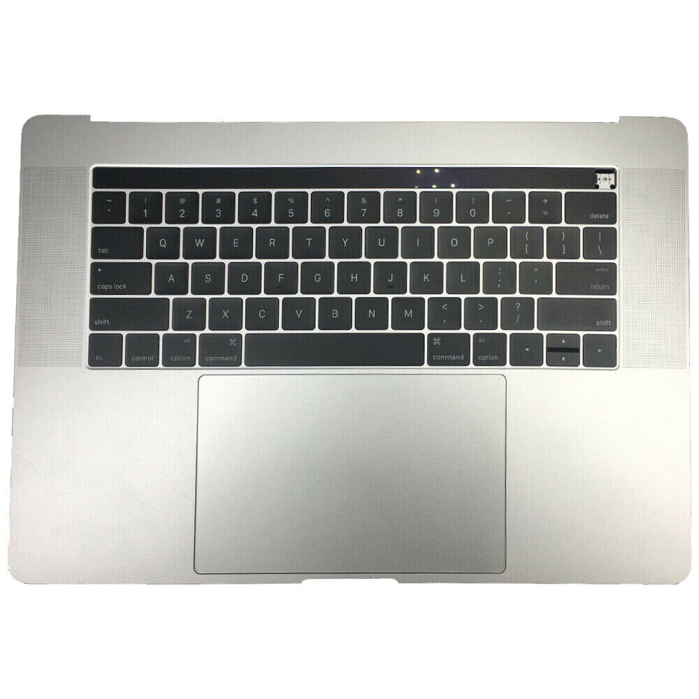 For MacBook A1707 2016 Palmrest Cover Keyboard with touchpad/Battery Silver
