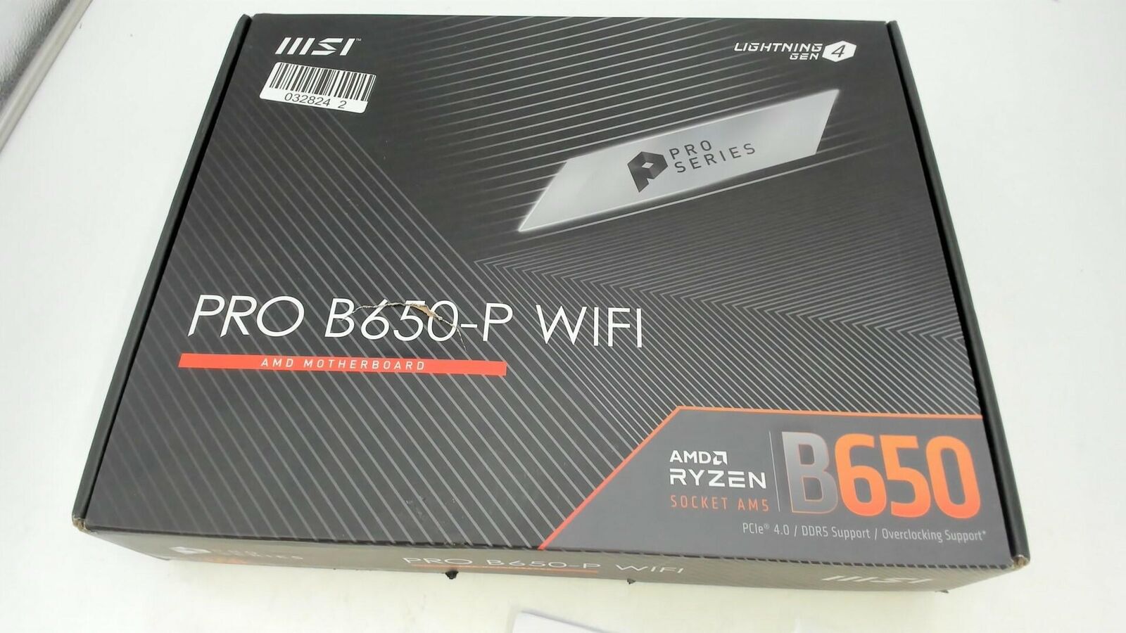MSI PRO B650-P WiFi ProSeries Motherboard (AMD AM5, ATX, DDR5, PCIe 4.0, M.2....