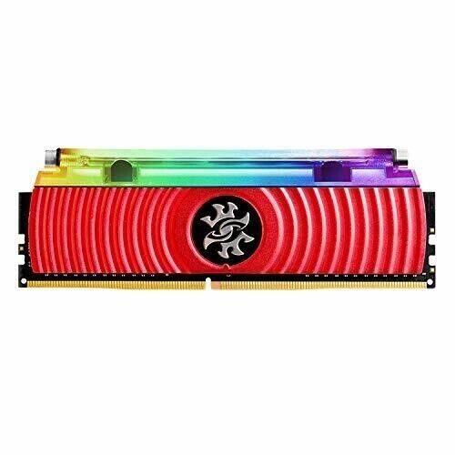 XPG DDR4-3200MHz CL16 memory SPECTRIX D80 32GB 4x8GB Red AX4U320038G16-DR80