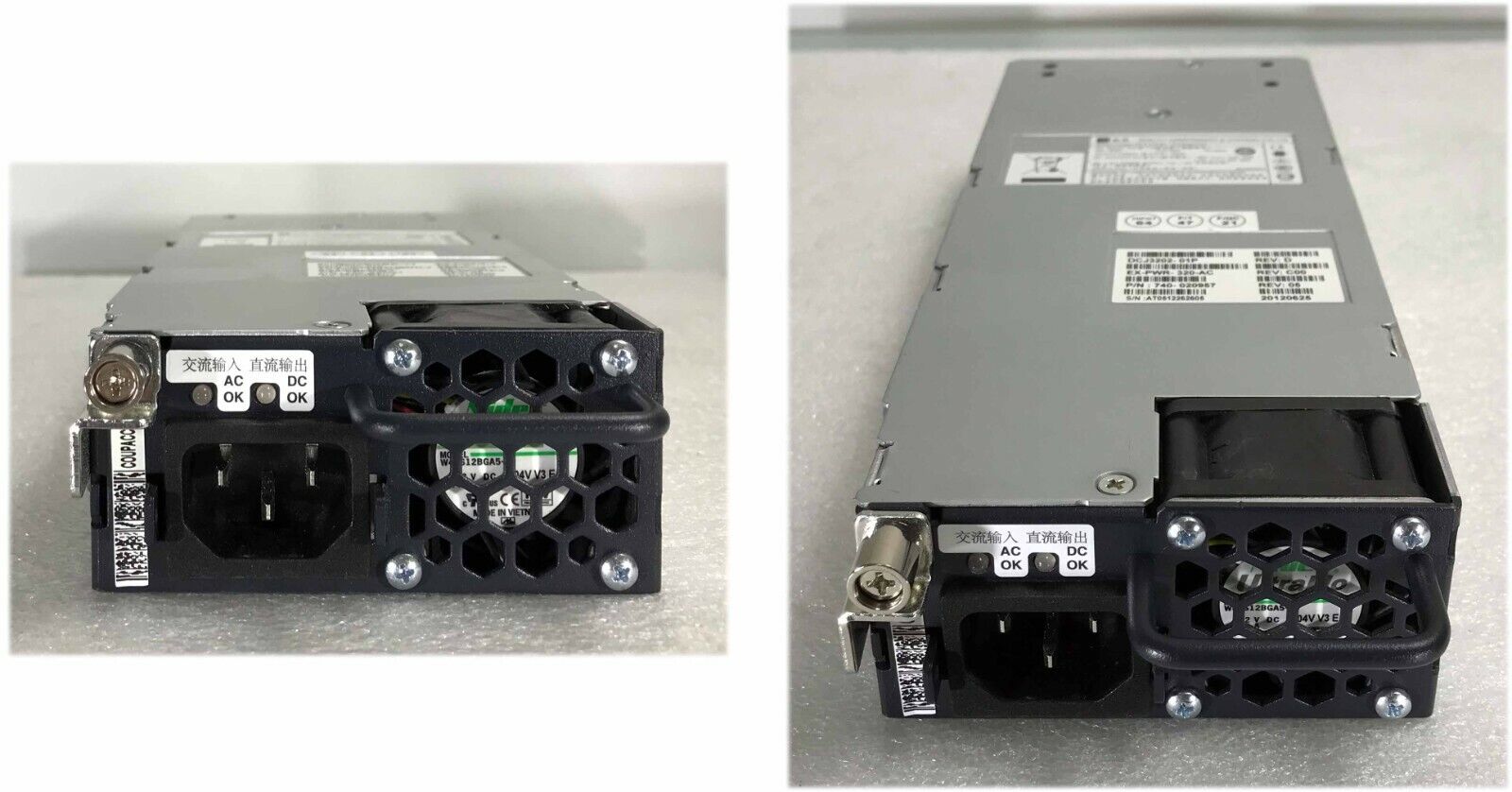 BRAND NEW - JUNIPER EX-PWR-320-AC - 320W AC Power Supply - for EX4200 and EX3200