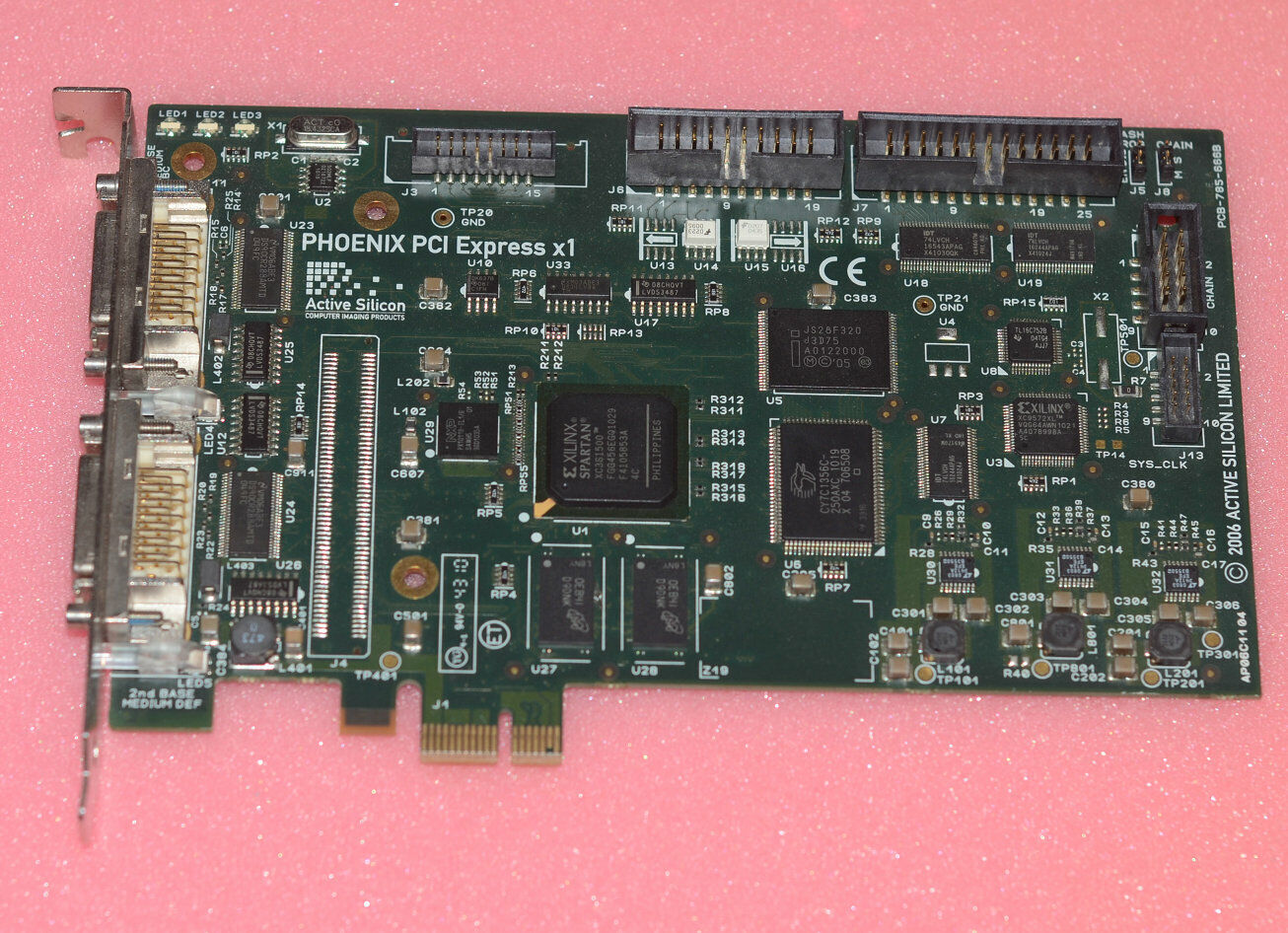 Active Silicon AS-LFG4-MM-PE1 Quad Analog Frame Grabber Card