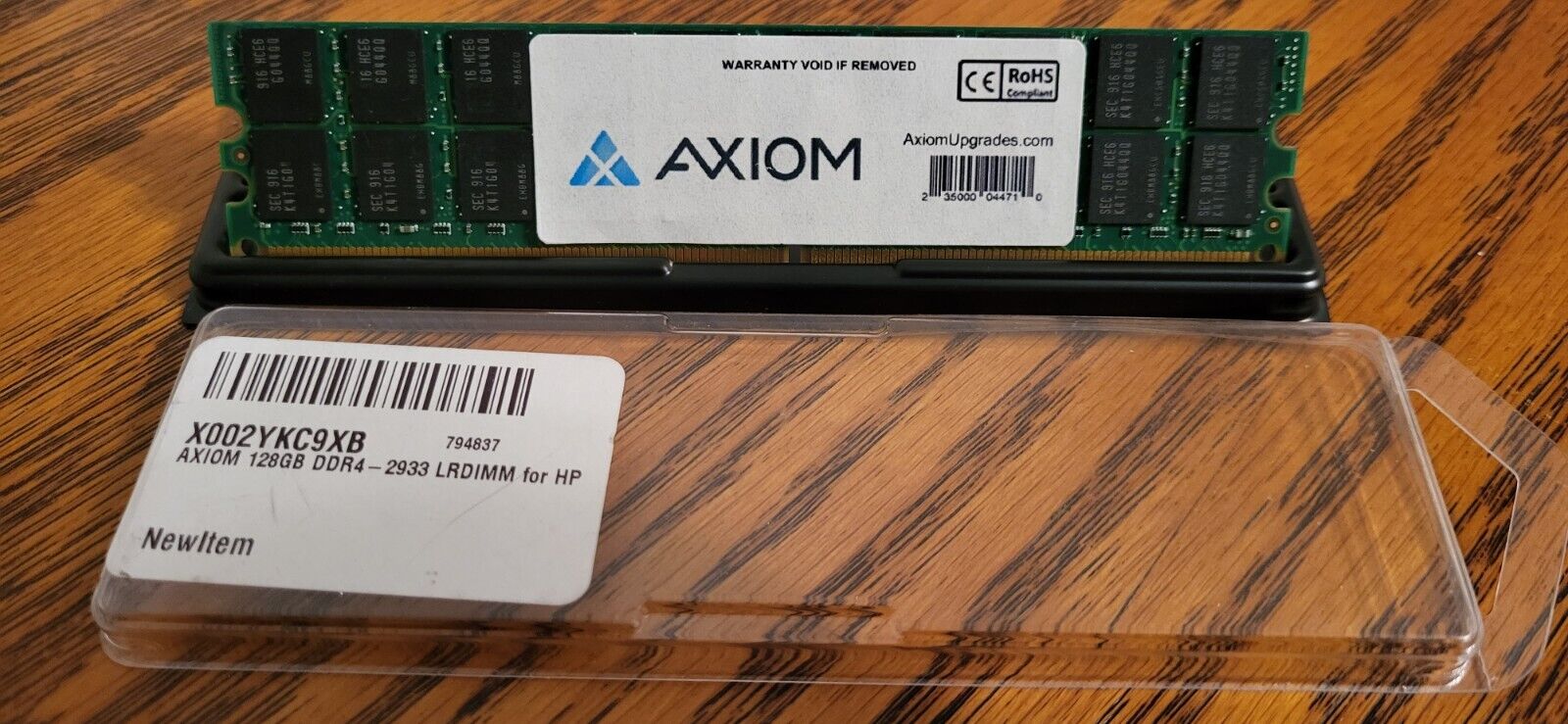 Axiom 128GB DDR4-2933 ECC LRDIMM for HP - P11040-B21 **Server Only**