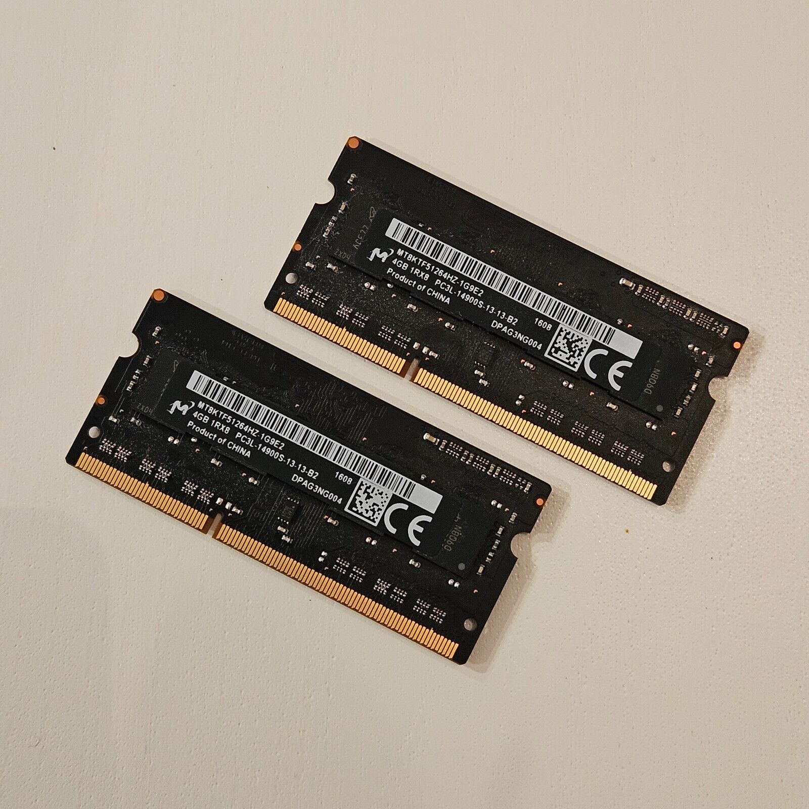 2 Original Apple RAM 4gb (Total of 8gb) for iMAC (Retina 5k, 27-inch, 2017)