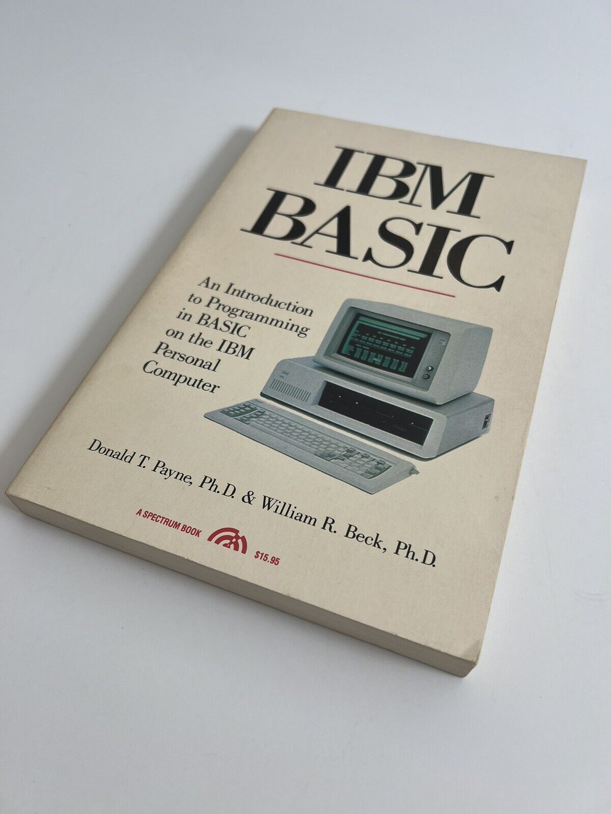 Rare HTF, Vintage 1983 IBM Basic Introduction To Programming In Basic On The IBM