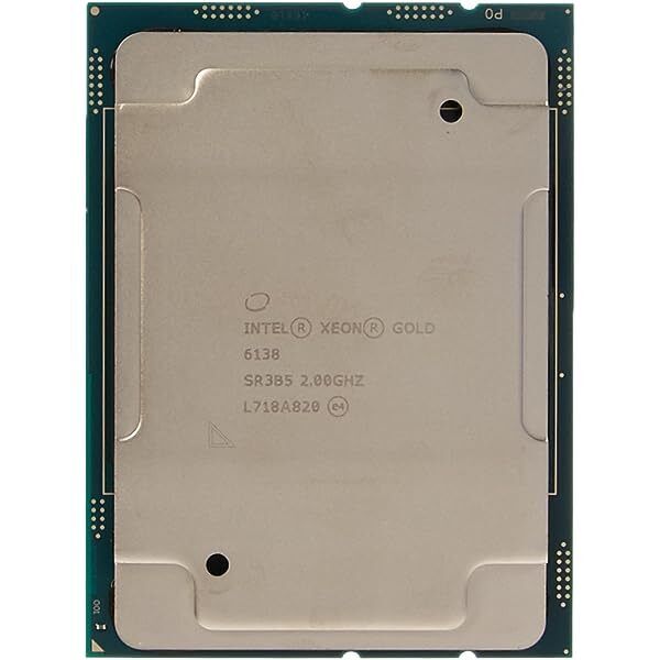 SR3B5 - Intel Xeon Gold 6138 Processor (27.5M Cache, 2.00GHz)