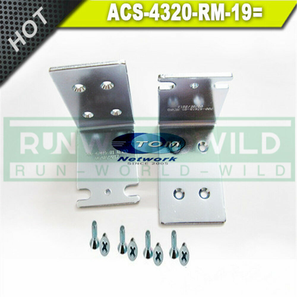 1 pair ACS-4320-RM-19 Rack Mount Bracke For Cisco ISR 4321