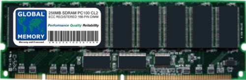 256MB PC100 100MHz 168-PIN ECC REGISTERED RDIMM RAM FOR SERVERS/WORKSTATIONS