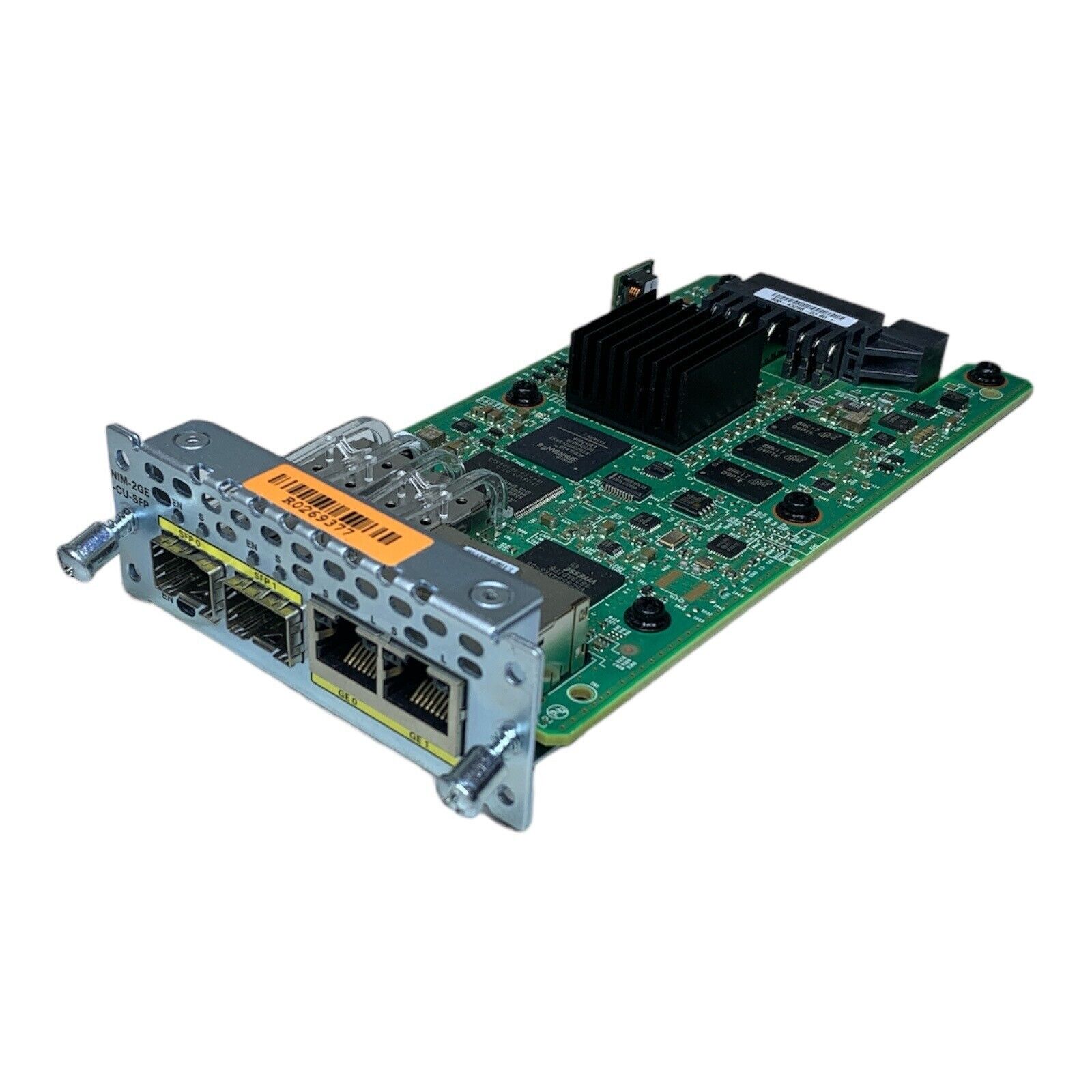 Cisco NIM-2GE-CU-SFP 2-Port Gigabit Ethernet Dual Mode GE/SFP Network Module