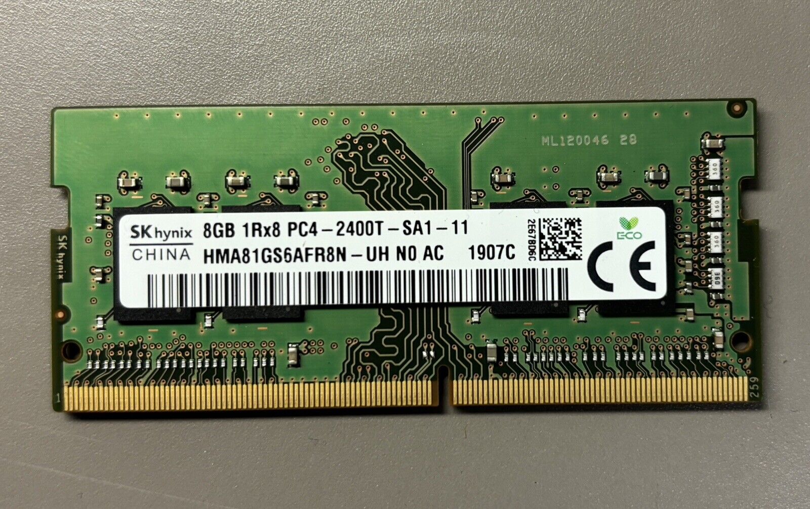 SK hynix 8GB PC4-2400T DDR4 Memory - Working Pull - Free S/H
