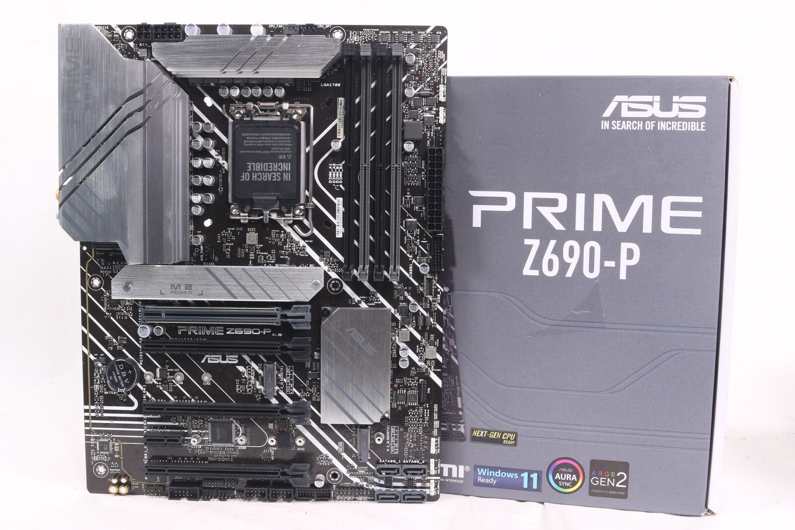 ASUS PRIME Z690-P DDR5 ATX Motherboard [LGA 1700]  [DDR5]