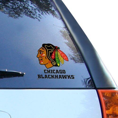 Chicago Blackhawks Logo Static Cling Decal Sticker NEW Window or Car 
