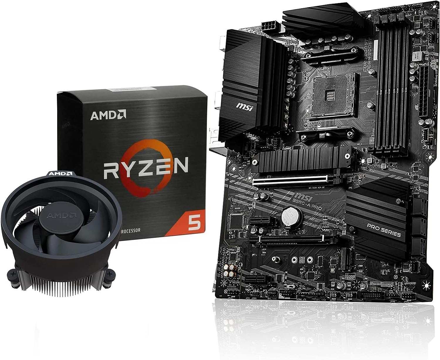 Micro Center AMD Ryzen 5 5600X Desktop Processor 6-Core 12-Thread up to 4.6Ghz U